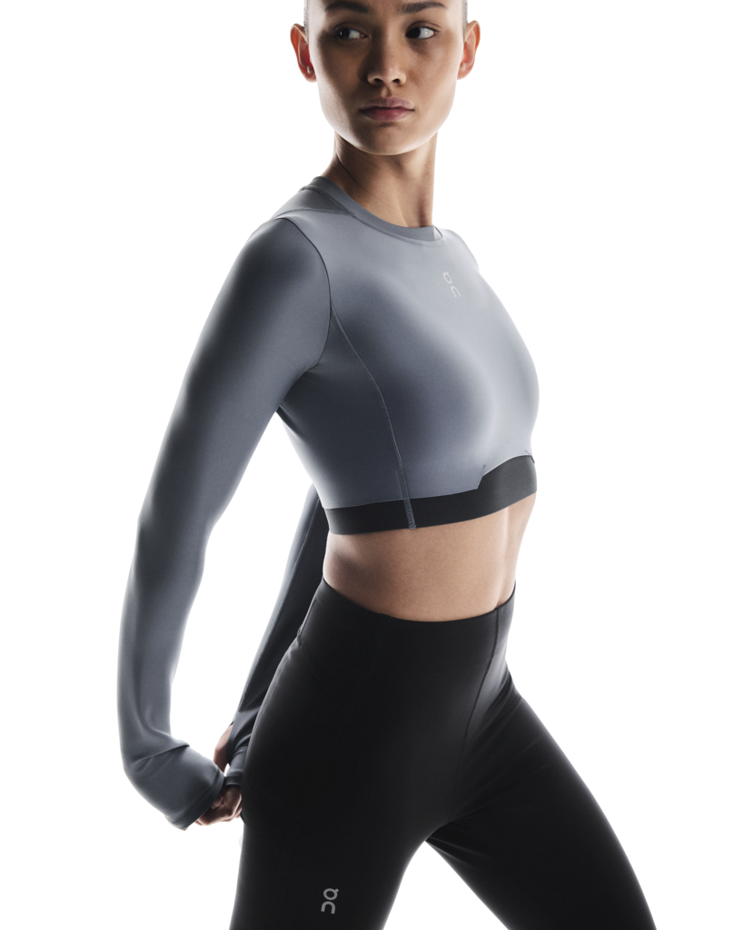 Train Long Sleeve Crop