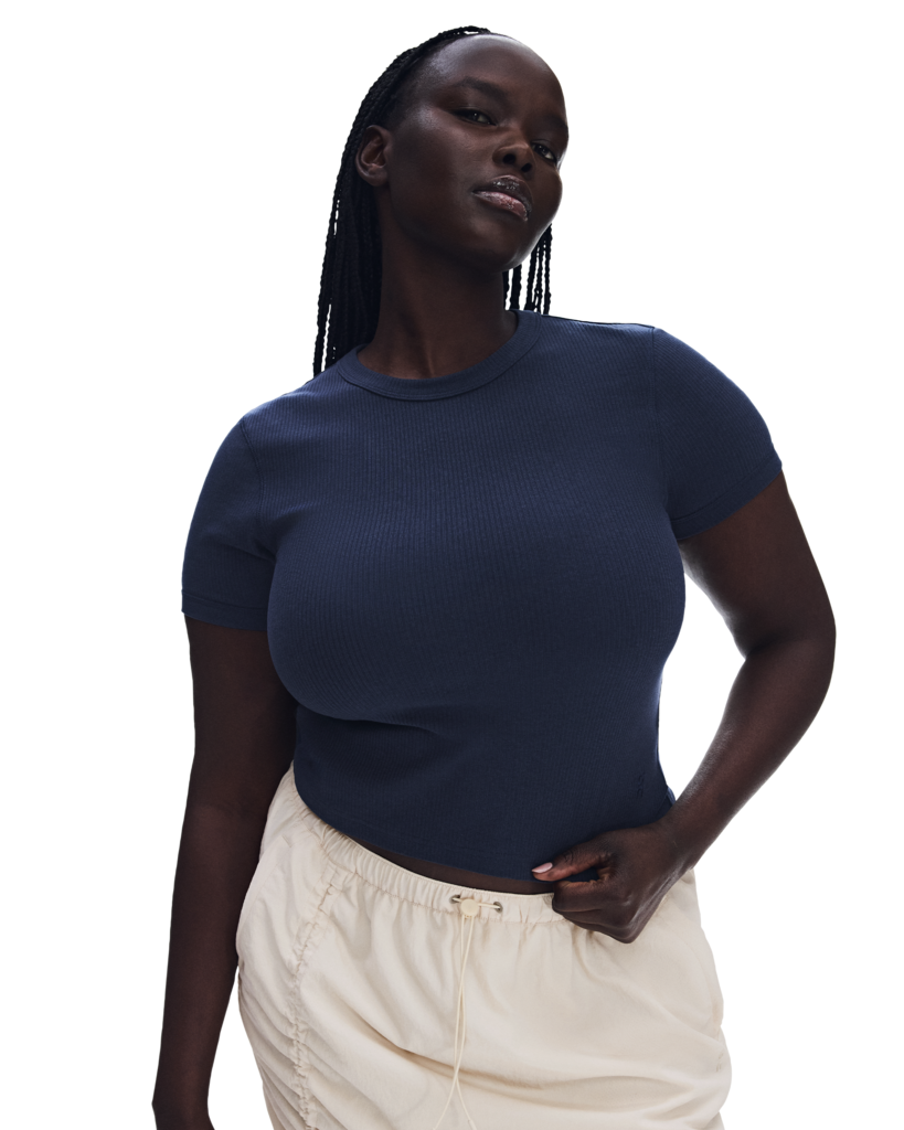 All-Day Ribbed T-Shirt
