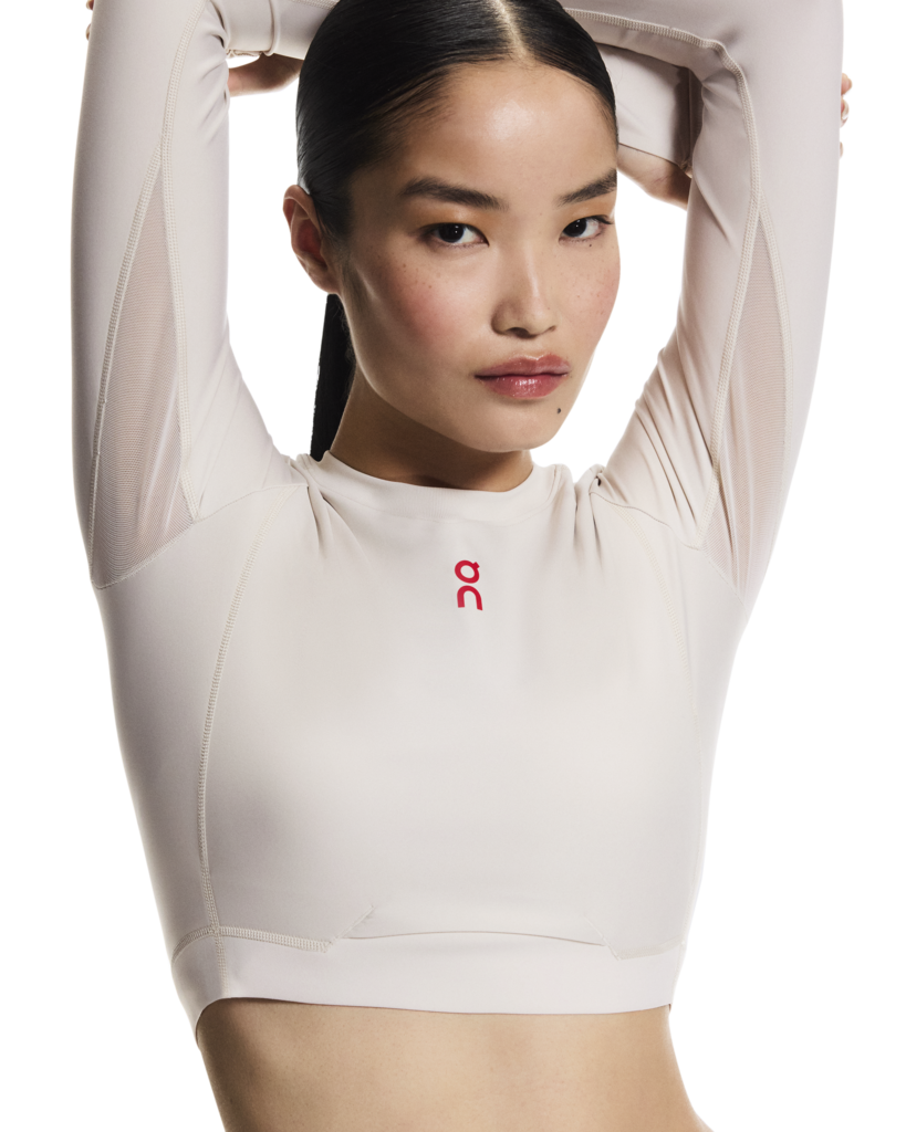 Train Long Sleeve Crop