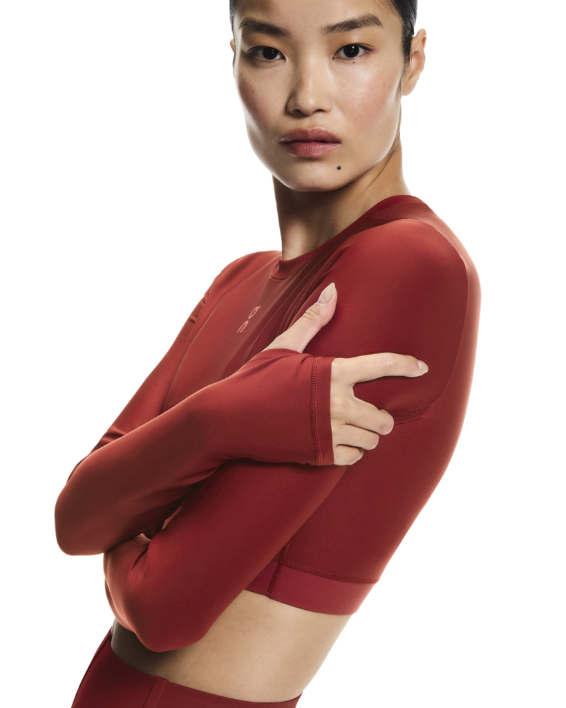 Train Long Sleeve Crop