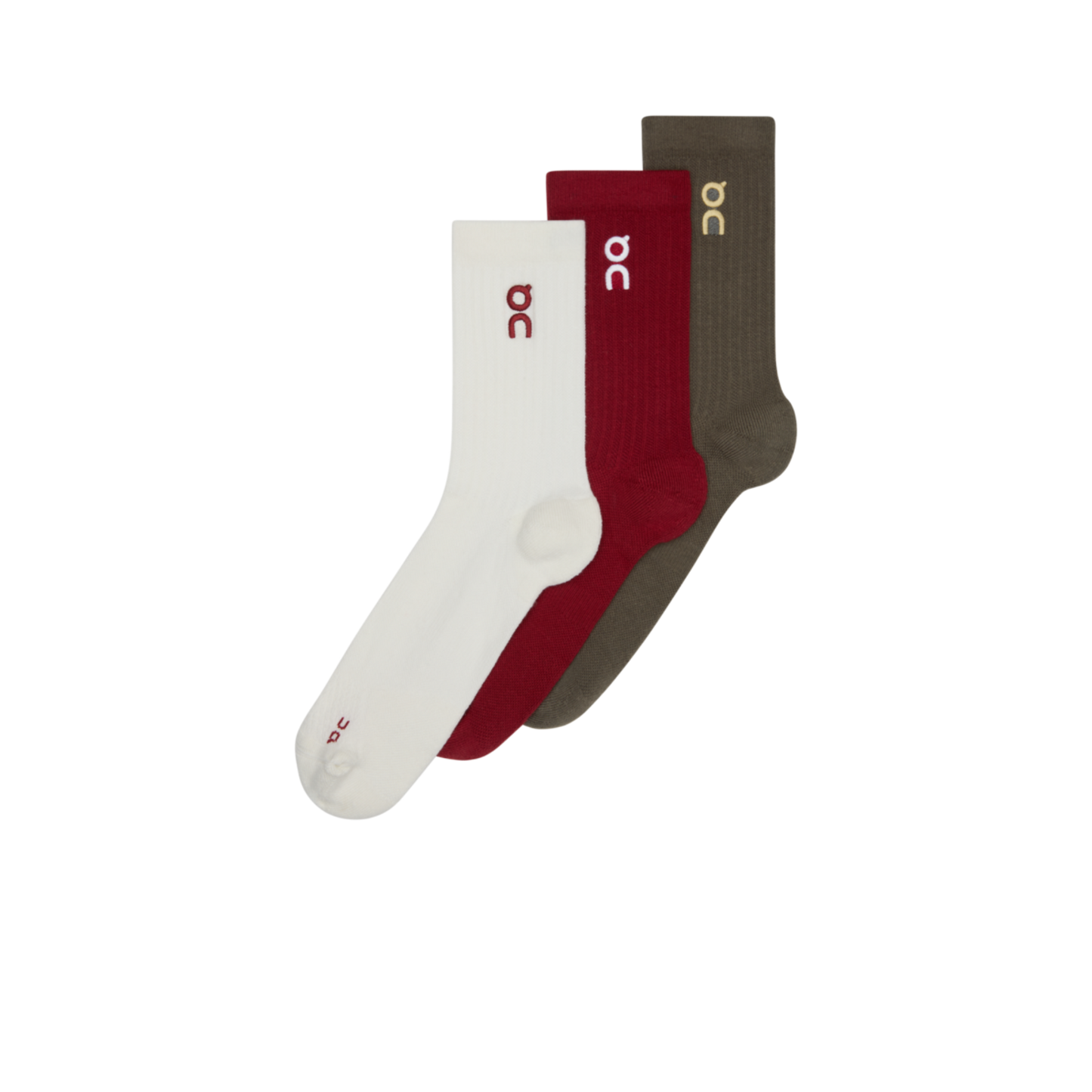 Embroidered Logo Sock 3P