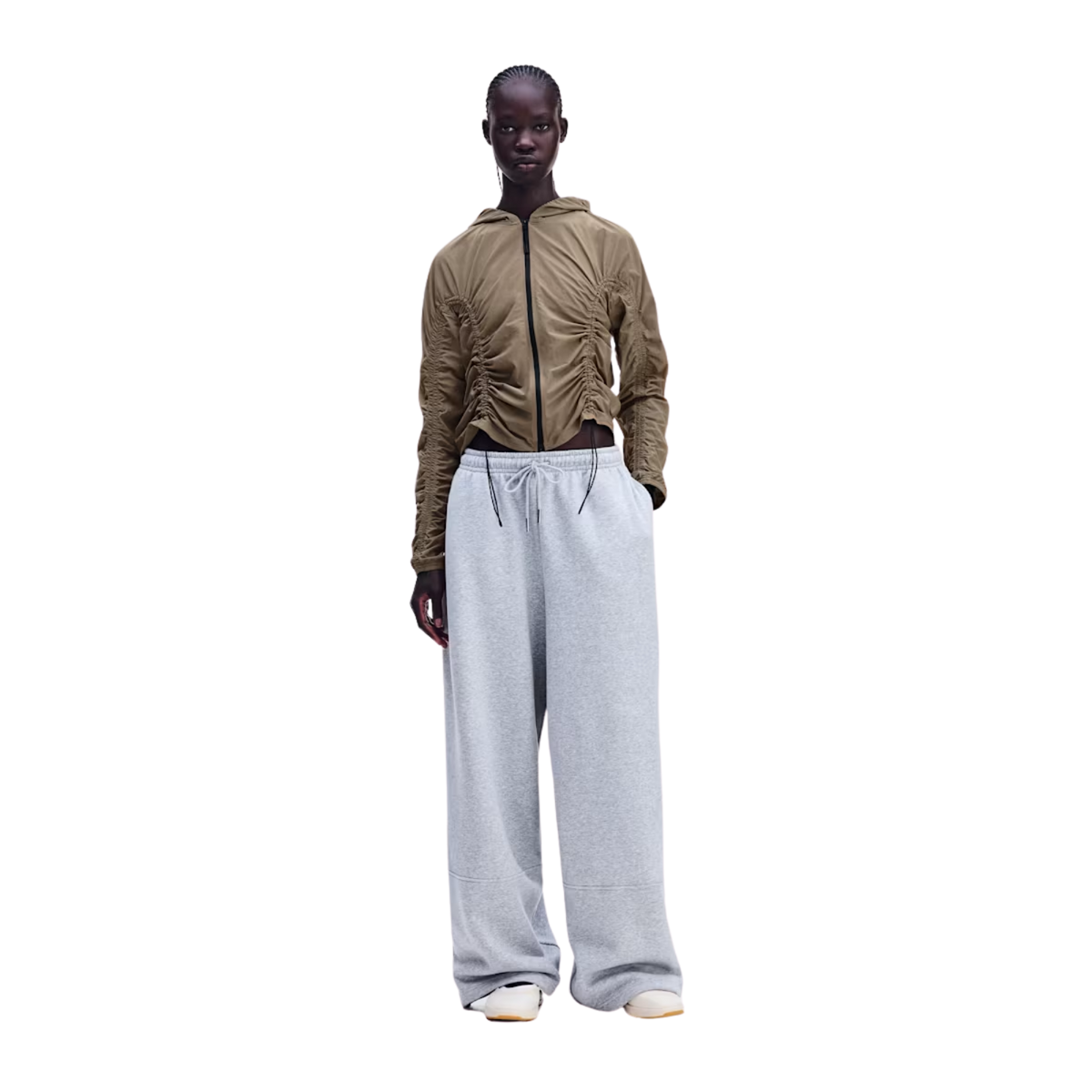 Ruched Lightweight Jacket Zendaya